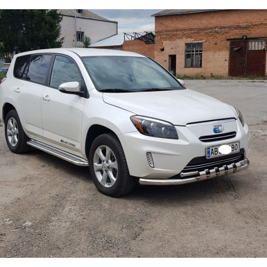 Передній захист ST015 (нерж.) для Toyota Rav 4 2006-2013 років