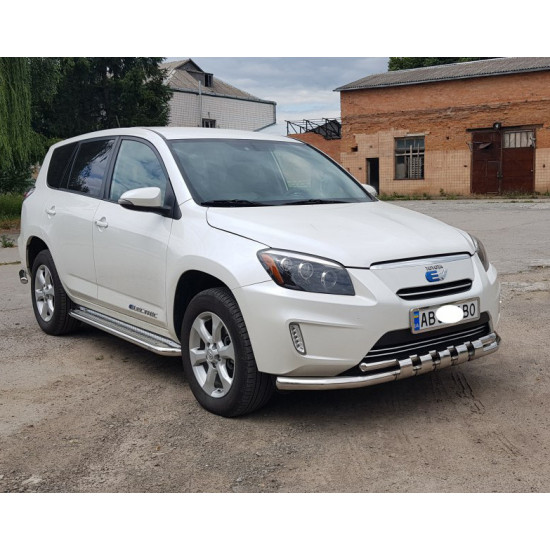 Передній захист ST015 (нерж.) для Toyota Rav 4 2006-2013 років