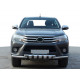 Передній захист F3-34 (нерж.) для Toyota Hilux 2015-2024 рр