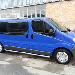 Рейлінги Skyport (сірі) Коротка база для Renault Trafic 2001-2015 рр