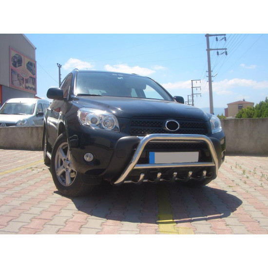 Кенгурятник WT003 (нерж) для Toyota Rav 4 2006-2013 років