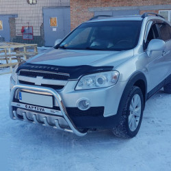 Кенгурятник WT004 (нерж) для Chevrolet Captiva 2006-2019рр