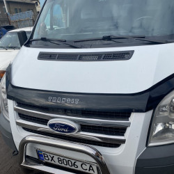 Кенгурятник WT004 (нерж) для Ford Transit 2000-2014 рр