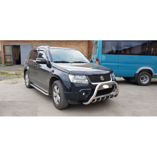 Кенгурятник WT004 (нерж) для Suzuki Grand Vitara 2005-2017 рр Кенгурятник WT004 (нерж) для Suzuki Grand Vitara 2005-2017 рр