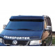 Козирьок на лобове скло (чорний глянець, 5мм) для Volkswagen T5 Multivan 2003-2010 рр