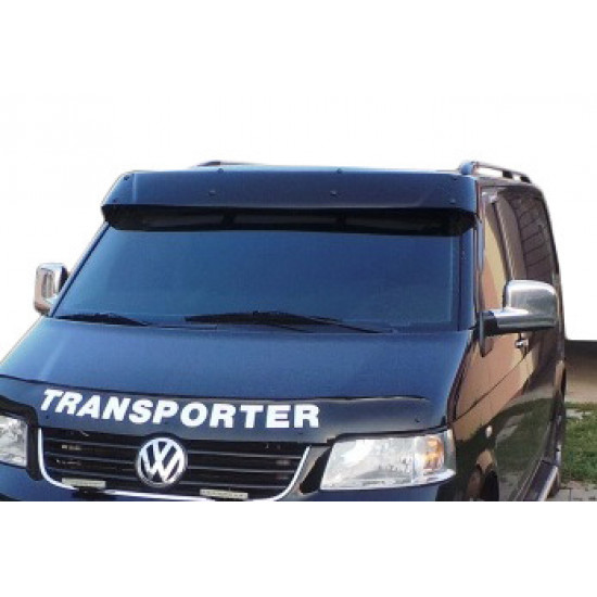 Козирок на лобове скло (на кронштейнах) для Volkswagen T5 Caravelle 2004-2010 рр