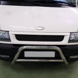 Кенгурятник WT006 (нерж) для Ford Transit 2000-2014 рр