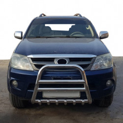 Кенгурятник F12-11 (нерж) для Toyota Fortuner 2006-2015 рр