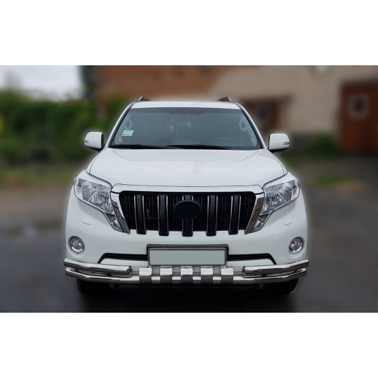 Передній захист F3-31 (нерж) для Toyota Land Cruiser Prado 150