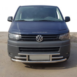 Нижня губа F3-42 (нерж) для Volkswagen T5 2010-2015 рр