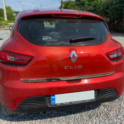 Кромка багажника (HB, нерж) для Renault Clio IV 2012-2019 рр