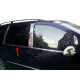 Окантовка вікон (4 шт, нерж) Carmos - Турецька сталь для Seat Alhambra 1996-2010 рр