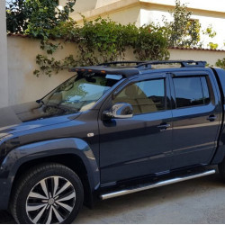 Бічні труби (2 шт., нерж) 60мм для Volkswagen Amarok 2010-2022 рр