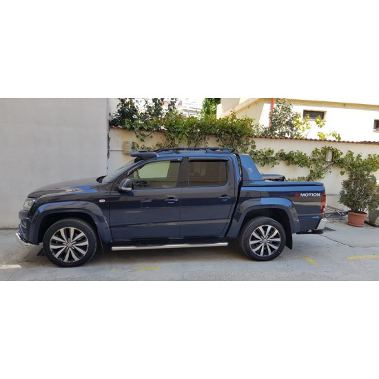 Бічні труби (2 шт., нерж) 60мм для Volkswagen Amarok 2010-2022 рр