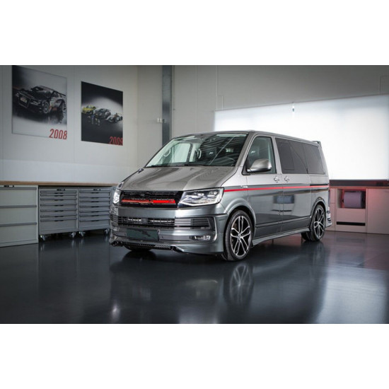 Накладка на передній бампер ABT Original 2015-2018 (під фарбування) для Volkswagen T6