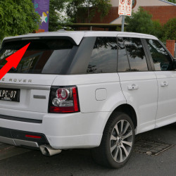 Спойлер (під фарбування) для Range Rover Sport 2005-2013рр