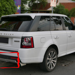 Задня накладка (3 частини) для Range Rover Sport 2005-2013рр