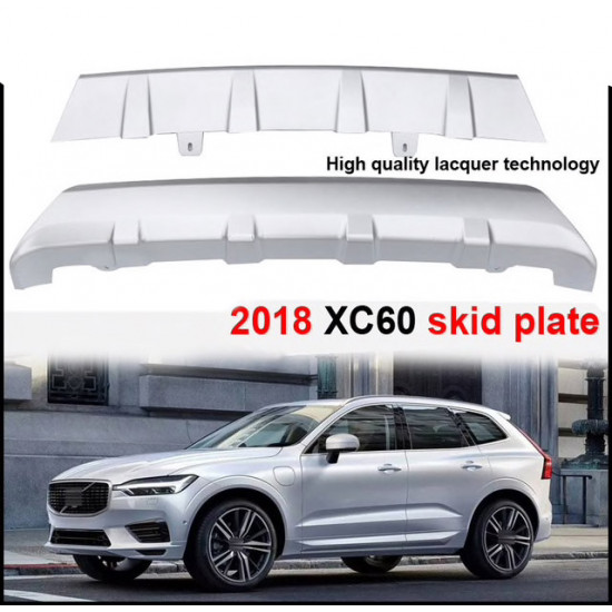 Передня і задня накладки (2 шт) для Volvo XC60 2017-2024 рр