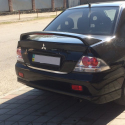 Кромка багажника (нерж.) для Mitsubishi Lancer 9 2004-2008 рр