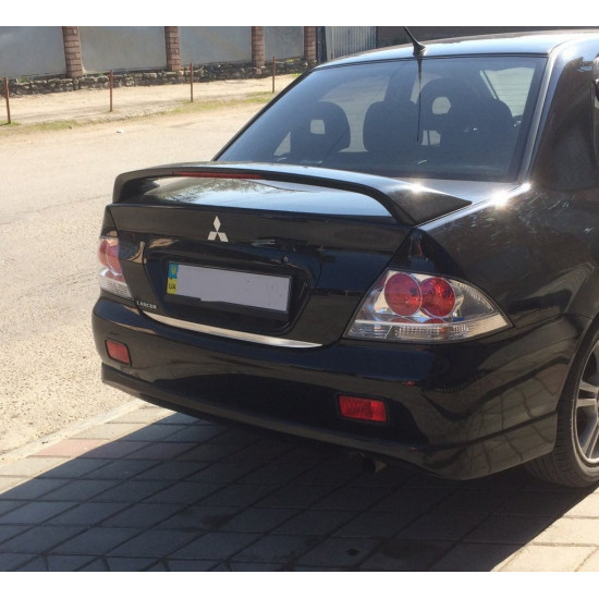 Кромка багажника (нерж.) для Mitsubishi Lancer 9 2004-2008 рр