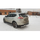 Задній захист NSXT.13.6.B1-08 (2 шт., нерж) для Nissan X-trail T32 / Rogue 2014-2021 рр