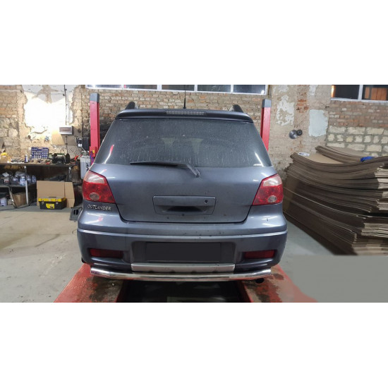 Задня дуга AK002/2 (нерж) для Mitsubishi Outlander 2001-2006 рр