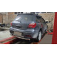 Задня дуга AK002/2 (нерж) для Mitsubishi Outlander 2001-2006 рр