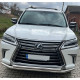 Передній захист ST014 (2015-2024, нерж) для Lexus LX570/450d