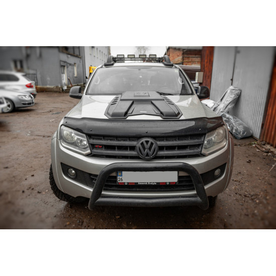 Накладка на капот (ABS) для Volkswagen Amarok 2010-2022 рр