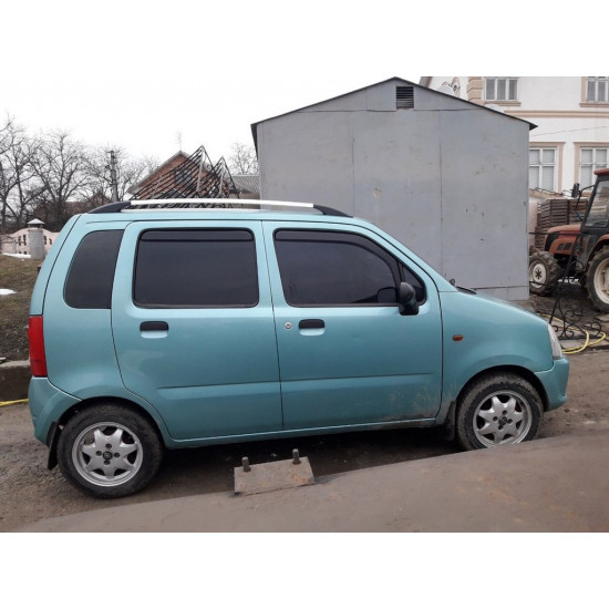 Рейлінги Хром для Opel Agila 2000-2007 рр