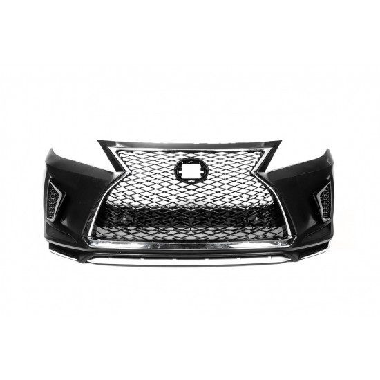 Передній бампер (дизайн F-Sport 2021 року) 2009-2012, з ОЕМ фарами для Lexus RX рр