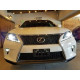 Передній бампер F-Sport (рестайлінг) 2009-2012, з фарами для Lexus RX рр