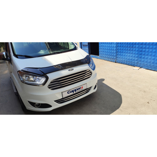 Дефлектор капота EuroCap для Ford Courier 2014-2023 рр