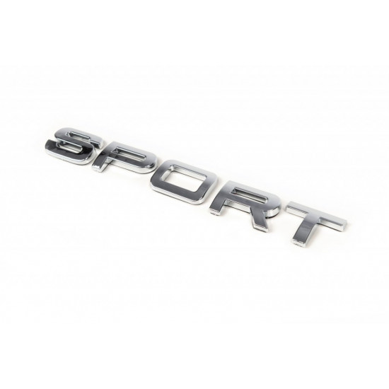 Напис Sport (хром) для Range Rover Sport 2005-2013рр