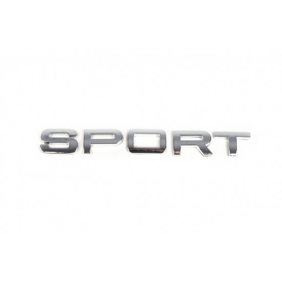 Напис Sport (хром) для Range Rover Sport 2005-2013рр