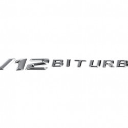 Напис V12 Biturbo (хром) для Mercedes G сlass W463 1990-2018рр