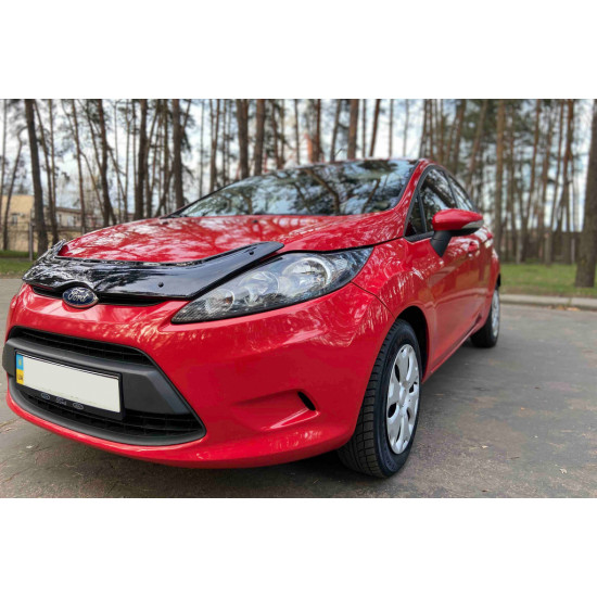 Дефлектор капота 2008-2013 (EuroCap) для Ford Fiesta рр