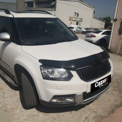 Дефлектор капота 2013-2024 (EuroCap) для Skoda Yeti рр