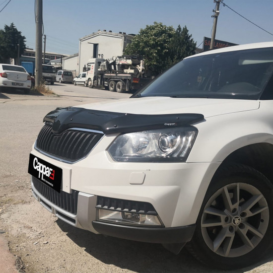 Дефлектор капота 2013-2024 (EuroCap) для Skoda Yeti рр