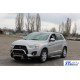 Бокові пороги Allmond Grey (2 шт., алюм.) для Mitsubishi ASX 2010-2023 рр