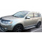 Бокові пороги Allmond Grey (2 шт., алюм.) для Mitsubishi Outlander 2006-2012рр