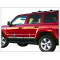 Молдинг дверей (нерж) для Jeep Cherokee/Liberty 2007-2013рр