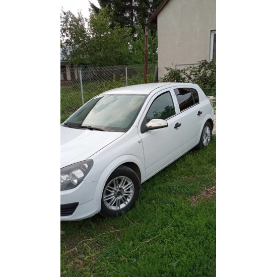 Зовнішня окантовка стекол (нерж) SW, Carmos - Турецька сталь для Opel Astra H 2004-2013рр