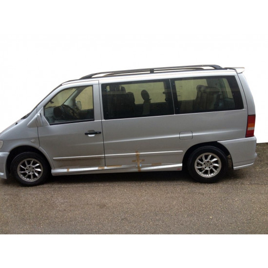 Бічні спідниці Спорт 1 (під фарбування) для Mercedes Vito W638 1996-2003 років