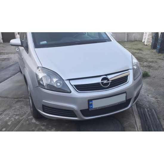 Зимова накладка на решітку (2005-2008) Матова для Opel Zafira B рр