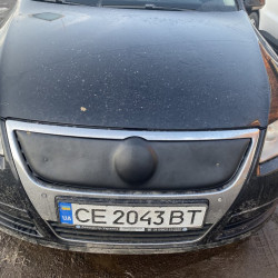 Зимова накладка на решітку (верхня) матова для Volkswagen Passat B6 2006-2012рр