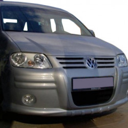 Передній бампер (накладка, під фарбування) для Volkswagen Caddy 2004-2010 рр