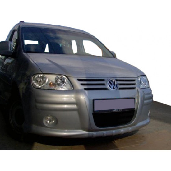 Передній бампер (накладка, під фарбування) для Volkswagen Caddy 2004-2010 рр