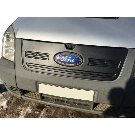 Зимова накладка на решітку (2006-2014) Глянцева для Ford Transit рр