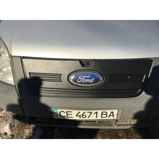 Зимова накладка на решітку (2006-2014) Глянцева для Ford Transit рр